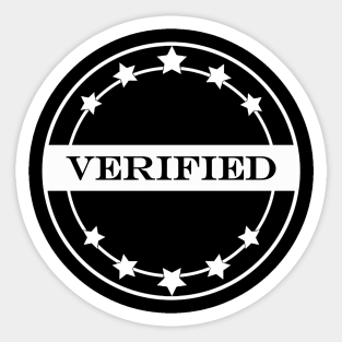 verified Sticker